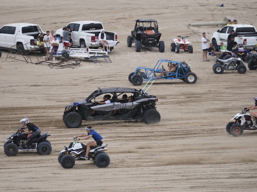 Intendente de Pinamar desafía prohibición de 4×4 y cuatriciclos