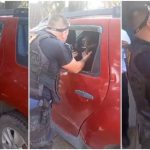 Policía héroe y la sorprendente reacción de la abuela en Pilar