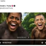 Trump sorprende con video racista sobre los Obama: ¿Hasta dónde caerá?