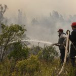 Incendios en Chubut: Recambio de bomberos y estrategias de enfriamiento
