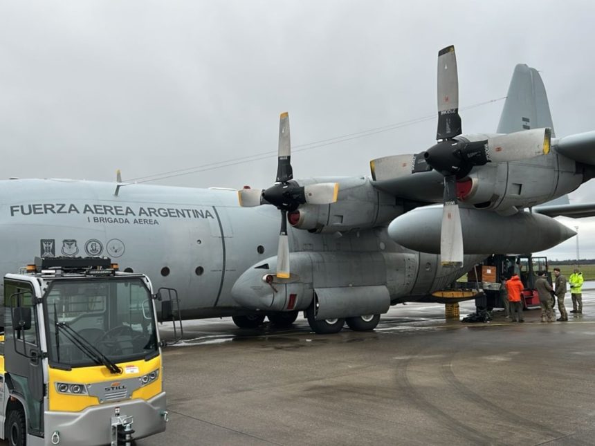 Hércules de la Fuerza Aérea: Regreso inesperado a Argentina