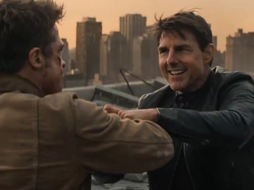 Impactante: La pelea de Tom Cruise y Brad Pitt creada por IA que asusta a Hollywood