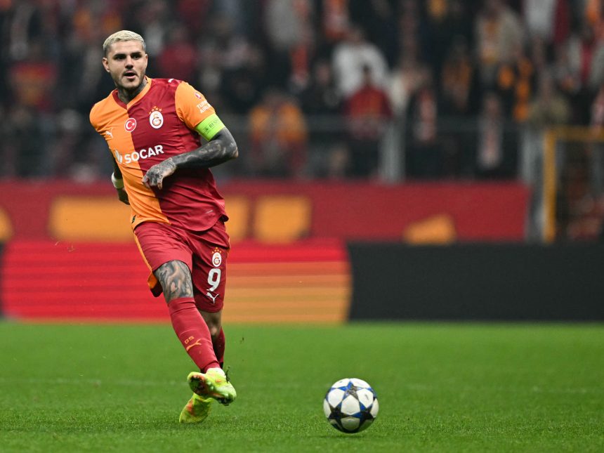 Icardi brilla y Galatasaray humilla a Juventus en Champions League