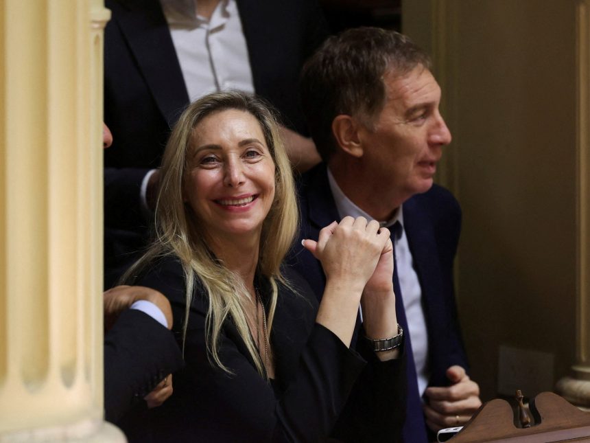 Karina Milei supervisa la votación del Congreso sobre reforma laboral