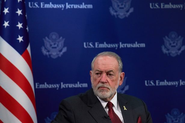 Embajador de EE. UU. en Israel provoca furia en países árabes