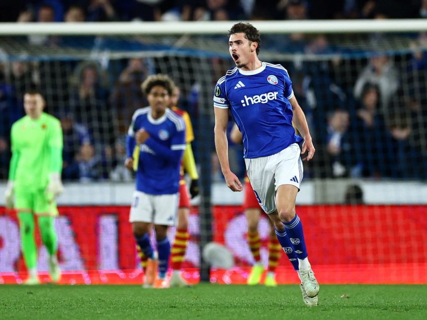 ¡Gol de Panichelli! Racing de Estrasburgo vence al Lyon con Scaloni