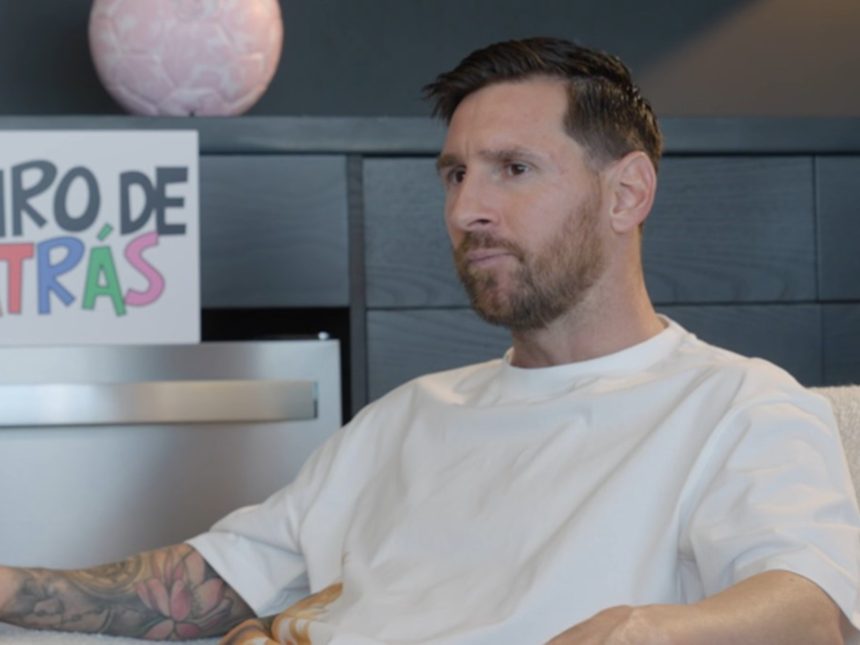 Messi revela sus arrepentimientos en una entrevista sincera