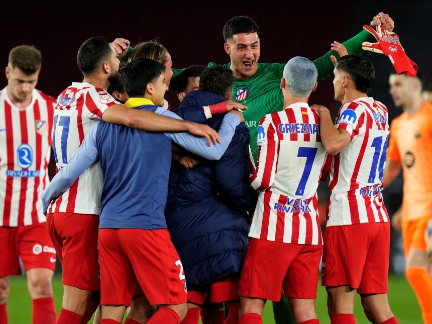 Atlético de Madrid brilla con Musso y avanza a la final de Copa