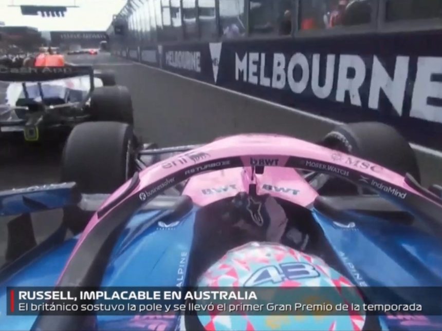 Franco Colapinto Brilla en el GP de Australia: Maniobra y Penalización