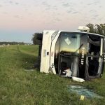 Accidente en Ruta 9: Más de 40 heridos tras volcadura de micro