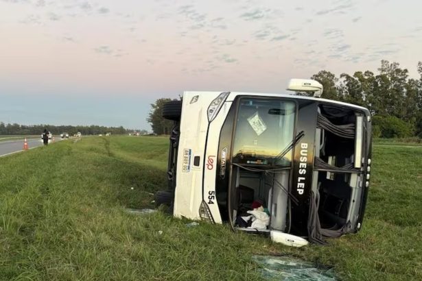 Accidente en Ruta 9: Más de 40 heridos tras volcadura de micro