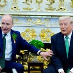 El tenso encuentro entre Trump y el primer ministro de Irlanda en el Oval