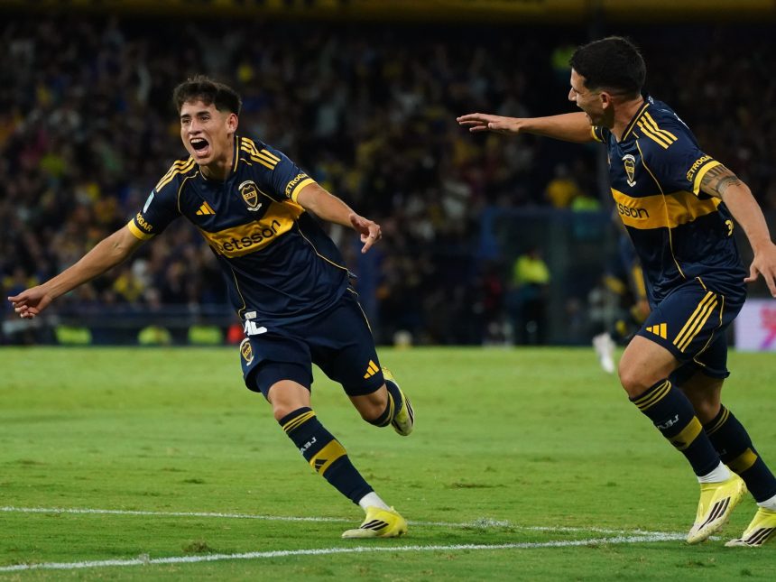 Aranda brilla: Boca triunfa ante Instituto y la Bombonera estalla