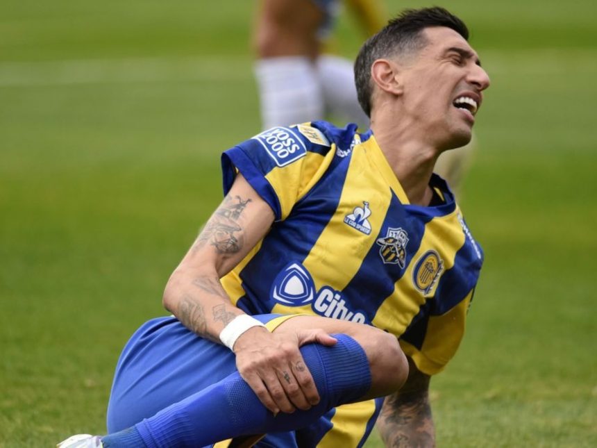 Ángel Di María se lesiona nuevamente: ¿perderá el debut en Libertadores?