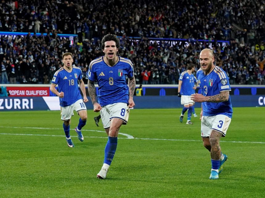 Italia brilla ante Irlanda del Norte y se acerca al Mundial