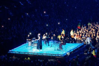 Tan Biónica deslumbró en Vélez: lluvia, sorpresas y Calamaro