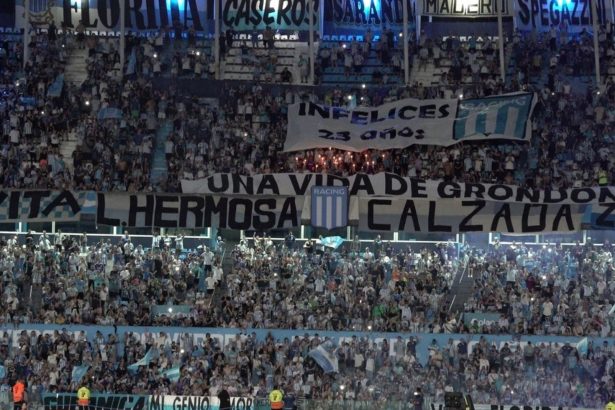 Racing desata la pasión: 20 mil hinchas llenan el Cilindro antes del clásico