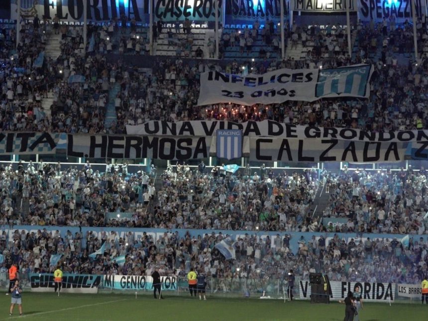 Racing desata la pasión: 20 mil hinchas llenan el Cilindro antes del clásico
