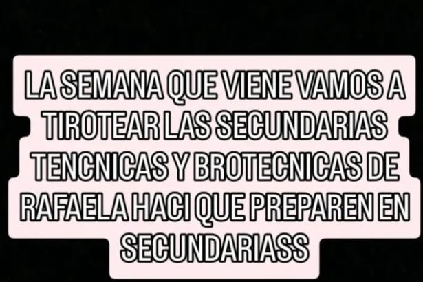 Directora escolar alerta sobre amenazas de matanzas en Santa Fe