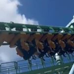 Impactante incidente en la montaña rusa del Parque de la Costa