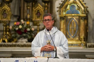 Adorni, Villarruel y Kicillof: Encuentro histórico en Luján por el Papa