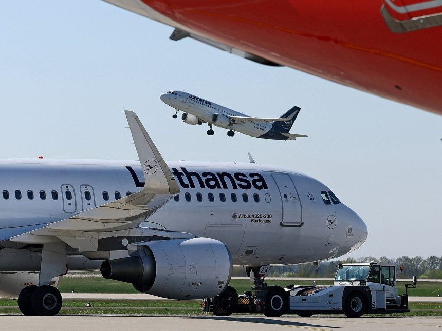 Lufthansa anula 20,000 vuelos por crisis de combustible en Ormuz