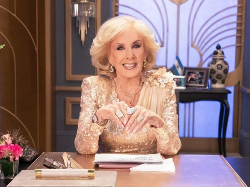 Mirtha Legrand se ausenta de su programa por problemas respiratorios