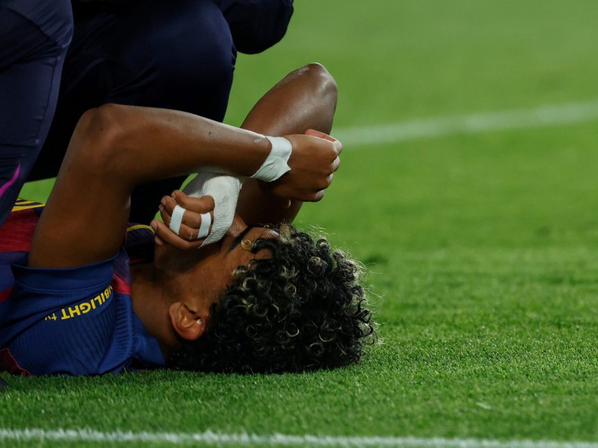 Barcelona confirma lesión de Lamine Yamal: se pierde la temporada