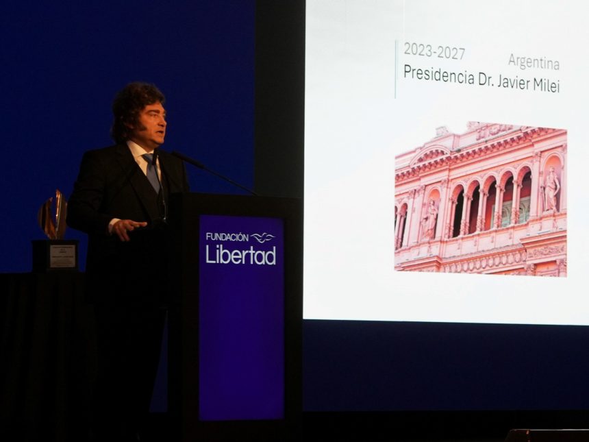 Javier Milei: ‘Soy el único que no ha subido su sueldo desde que asumí