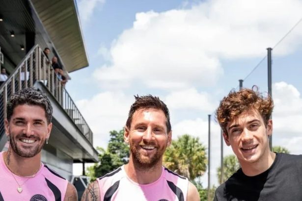 Franco Colapinto y su sueño cumplido: ¡foto con Messi en Miami!