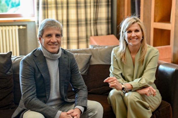 Luis Caputo y Máxima Zorreguieta: Encuentro en el Foro Llao Llao