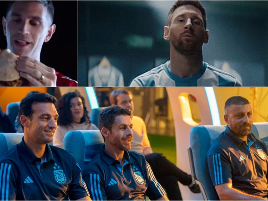La Scaloneta: De hamburguesas a gorras, el show del Mundial ’94
