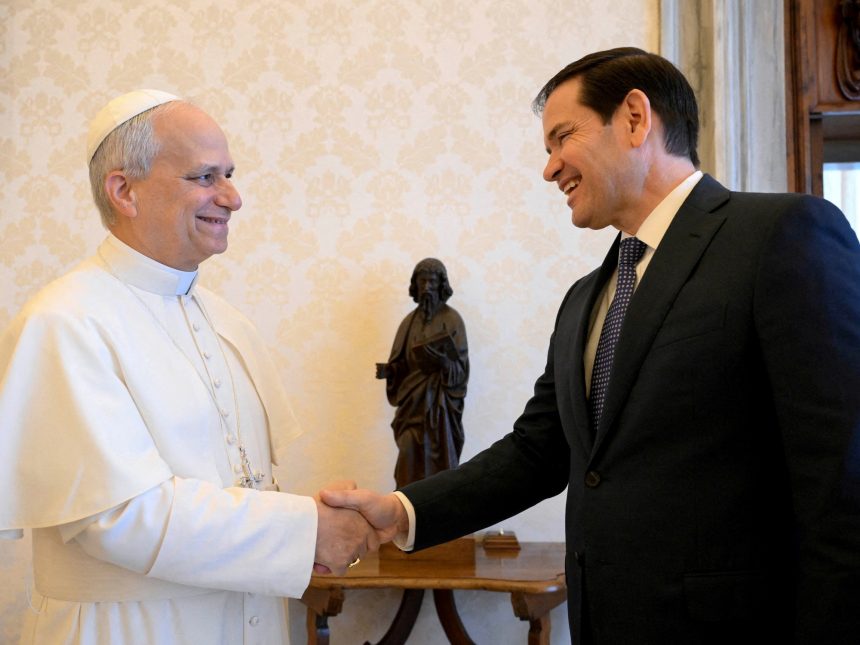 El Papa y Marco Rubio: Un encuentro para calmar tensiones con Trump