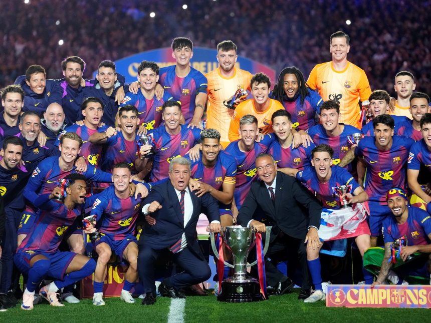 Barcelona celebra el título en la cara del Real Madrid: ¡Perdón, hinchas!