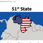 Trump provoca controversia con mapa de Venezuela y ‘Estado 51