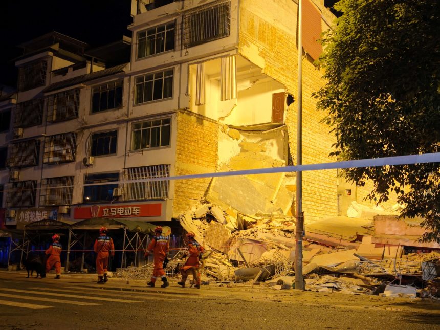 Terremoto de 5,2 en China: Dos muertos y más de 7,000 evacuados
