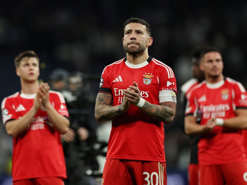 Nicolás Otamendi se despide del Benfica: ‘Me voy con el corazón lleno