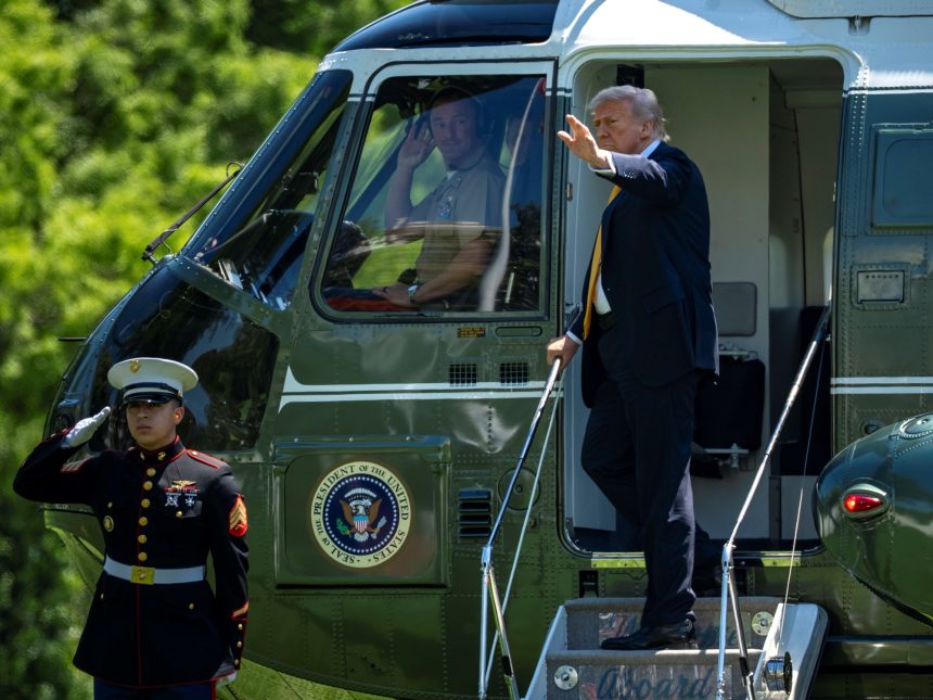 Donald Trump revela su audaz plan: ¡un helipuerto en la Casa Blanca!