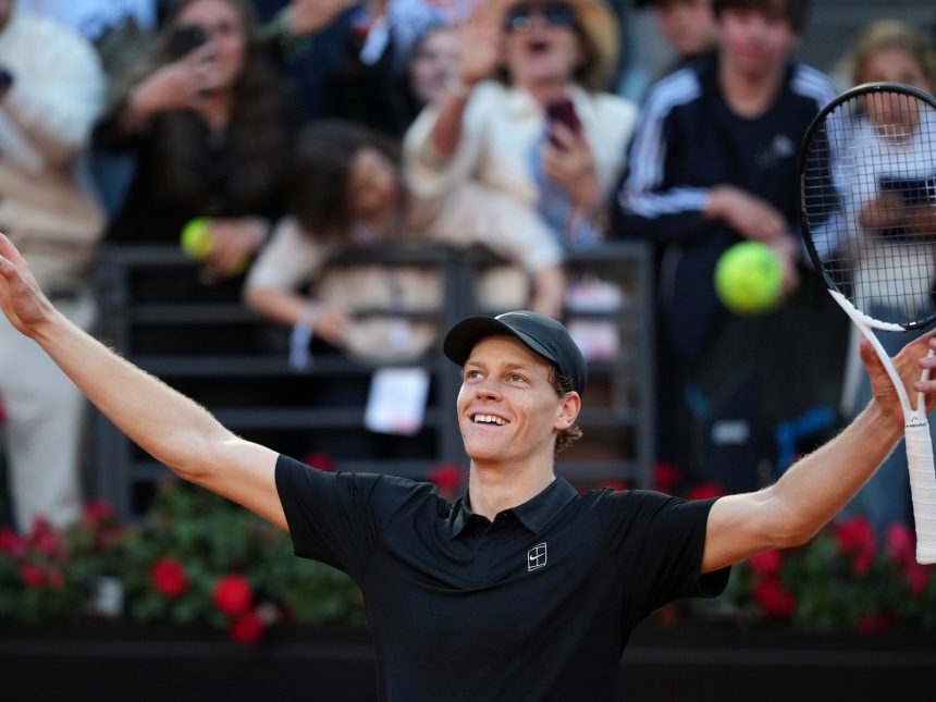 Jannik Sinner conquista el Masters 1000 de Roma: ¡Sigue el minuto a minuto!
