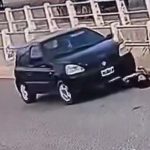 Impactante: Mujer atropellada por su propio auto al intentar repararlo