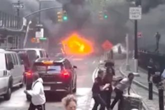 Explosión en Wall Street: El video que desató el pánico en NYC