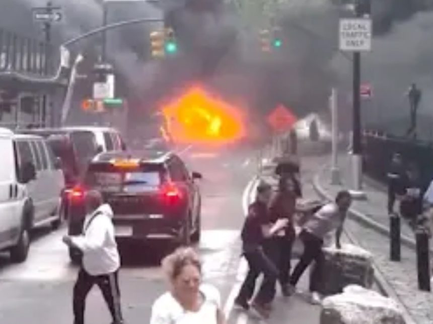 Explosión en Wall Street: El video que desató el pánico en NYC
