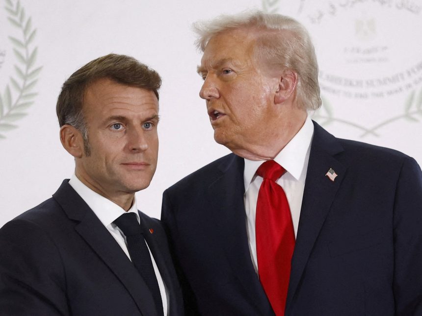 Macron y Trump: Reproches y la Esperada Cita en Versalles