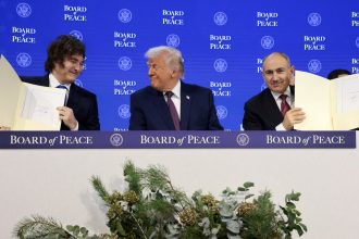 Impactante: La Junta de Paz para Gaza de Trump no recibió financiamiento