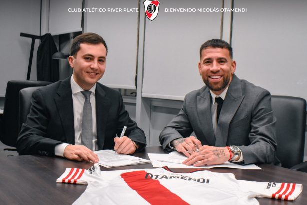 ¡Nicolás Otamendi firma con River antes del Mundial! Descubre más