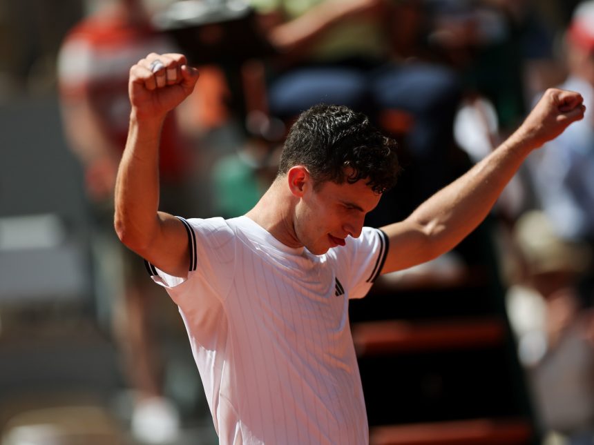 Roland Garros Día 7: Cerúndolo brilla tras épica batalla de 6 horas
