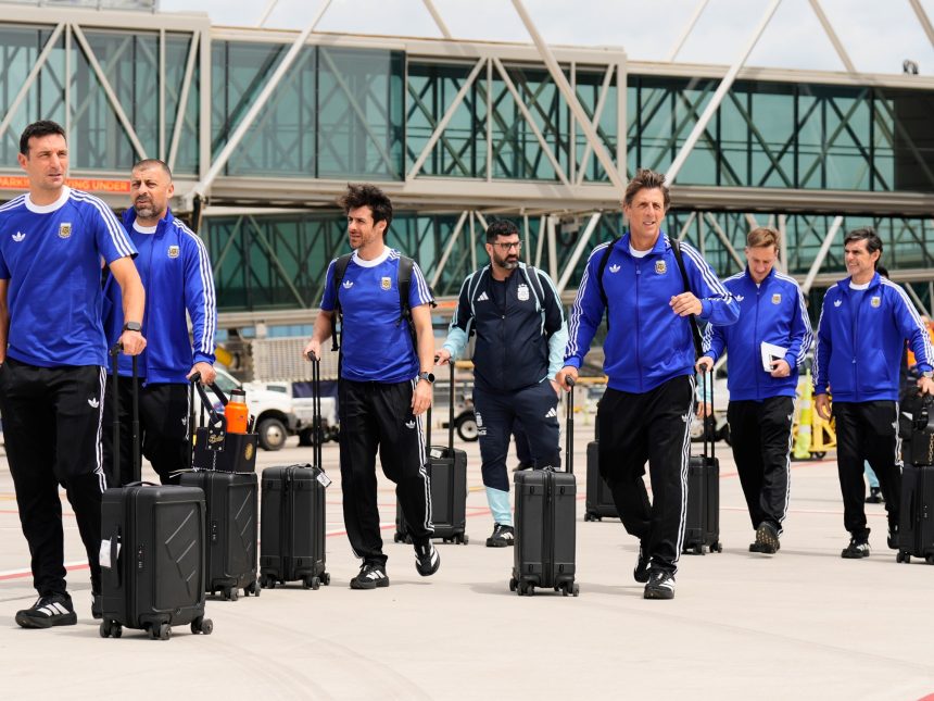 ¡La Selección Argentina ya está en Kansas City para el Mundial 2026!