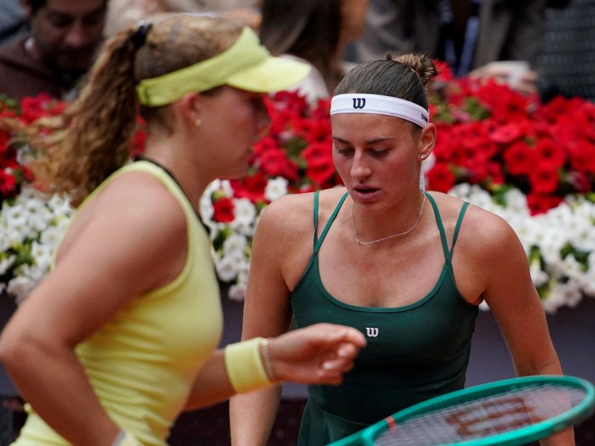 Roland Garros: Andreeva y Kostyuk, el duelo que enciende pasiones