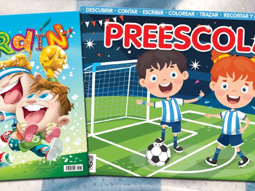 Revistas infantiles: juegos y cuentos para vivir el mundial