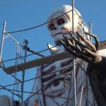 Estatua de San La Muerte de 13 metros: un misterio mortal en el barrio
